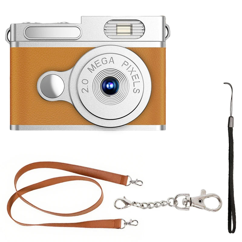 Mini Camera with Screen - 1080P HD Sensor, Portable Small Video Recorder for Indoor Home Outdoor Sports, Pocket-Sized Camcorder