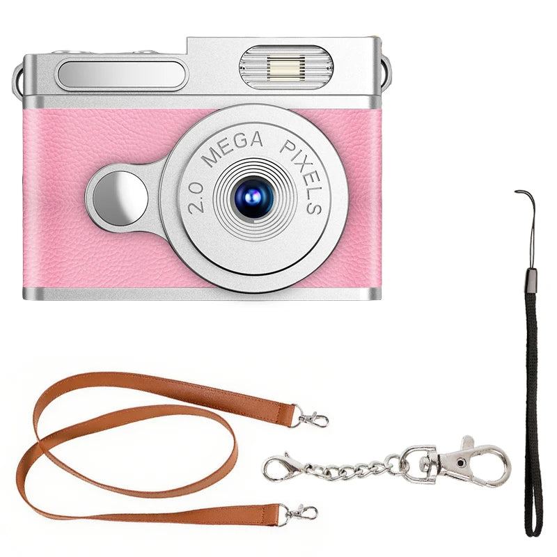 Mini Camera with Screen - 1080P HD Sensor, Portable Small Video Recorder for Indoor Home Outdoor Sports, Pocket-Sized Camcorder