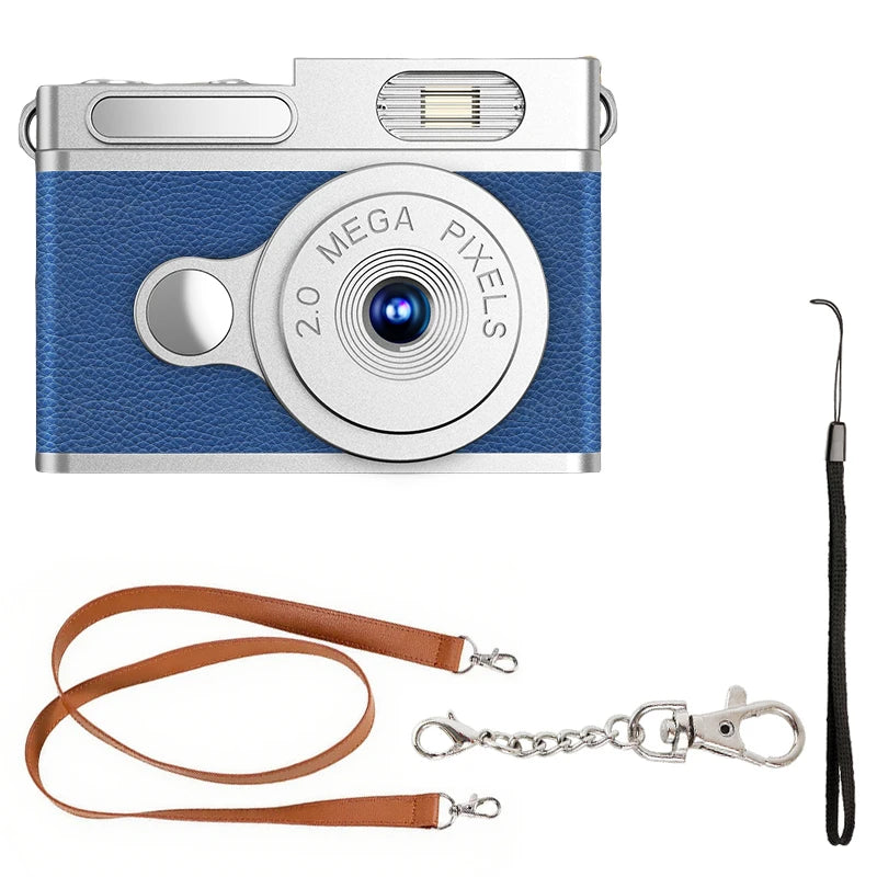 Mini Camera with Screen - 1080P HD Sensor, Portable Small Video Recorder for Indoor Home Outdoor Sports, Pocket-Sized Camcorder