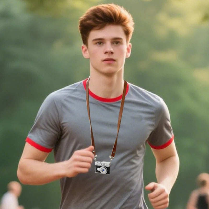 Mini Camera with Screen - 1080P HD Sensor, Portable Small Video Recorder for Indoor Home Outdoor Sports, Pocket-Sized Camcorder